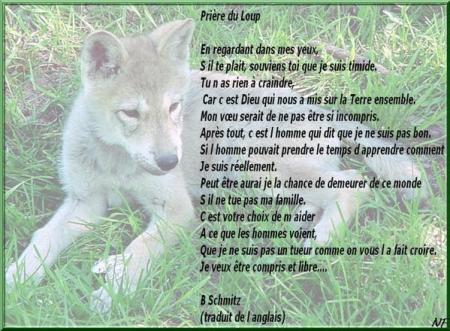 priére du loup